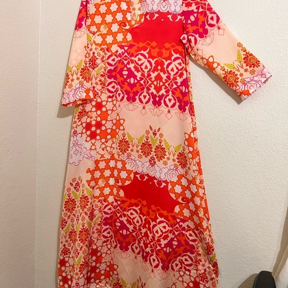 Natori Vibrant Multicolor Maxi Dress - Picture 5 of 10